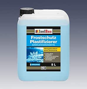 10 Liter Beton Zusatzmittel Frostschutz Plastifizierer Fliessmittel Betonverflussiger Amazon De Baumarkt