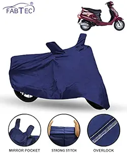 Fabtec Scooty/Scooter Cover for Mahindra Duro DZ (Blue)