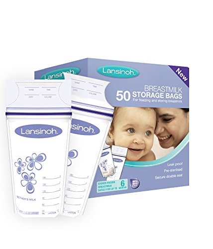 Lansinoh Breastmilk Storage Bags (50 Pieces)