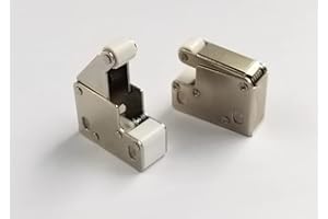 GENERICO Cartongesso fai da te - 2 pz. Meccanismo di apertura push pull per sportelli e botole di ispezione - nuovo modello mini Latch L001C