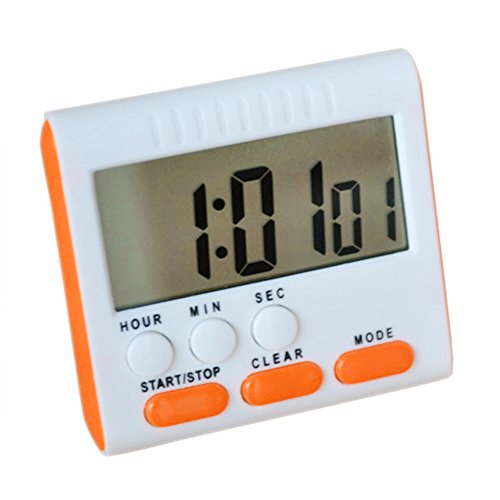 Sanwood® Mini LCD Home Küche Kochen Count Down Digital Timer Magnetisch orange