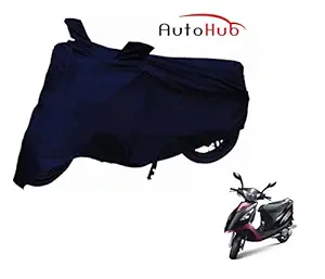 Auto Hub Water Resistant Bike Cover for TVS Scooty Streak - Navy