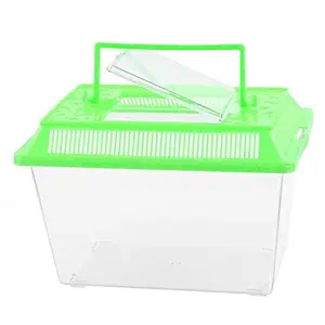 Ubersweet? Imported Rectangle Shape Betta Fish Tank Pet Feed Box