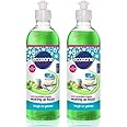 Ecozone Cool Cucumber & Apple Washing Up Liquid | Tough on Grease | 500ml (Pack of 2)
