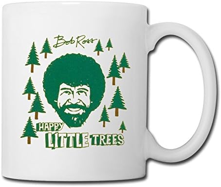 ROUNG Happy Little Trees Coffee Mugs White