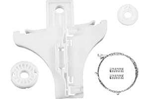 Bossmobil elevalunas Trasero Derecho 4/5 Puertas Compatible con VW Passat B5 VW Passat B5 GP Volkswagen Passat B5 Volkswagen B5 GP Kit de reparación Clip Conductor Soporte Ventana