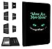 Produktbild 784-We 're All Mad Here Scary Cat Design Raumteiler Amazon Kindle Paperwhite Hülle Purse, 2014/2015 Wallet Tasche Wallet Tasche Flip Cover Case-TPU-Leder