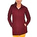 Montrex Maroon Long Coat For Women RS.1120.00