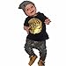 Produktbild Bekleidung Jungen Xinan Newborn Kinder Baby Boy Kleidung t-shirt Tops + Hose Outfits Set (70, Schwarz)