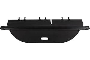 FURLOU Étagère Arrière Rétractable De Coffre pour Toyota RAV4 RAV-4 2013-2017 2018 2019, Coffre Cover RéTractable Plage ArrièRe Chargement Panel Luggage ÉTagèRe ArrièRe,Black