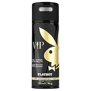 Playboy Vip Skin Touch Body Spray For Men 150Ml