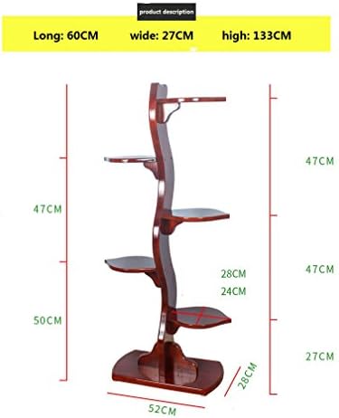 Wooden flower racks/plant rack/wooden balcony assembling flower racks/modern simple multi-layer solid wood flower/living room bonsai frame/chinese wood-A