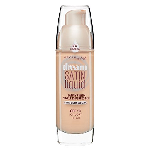 Maybelline Dream Satin Liquid Foundation - 30 ml, Ivory (Number 010)