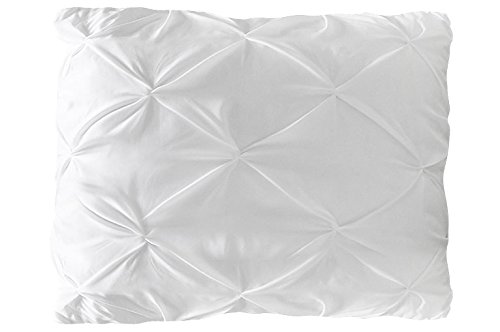 3D Biesen Design Modern Kissenbezug, Modell : NODES, Farbe: WEIß , 80*80cm
