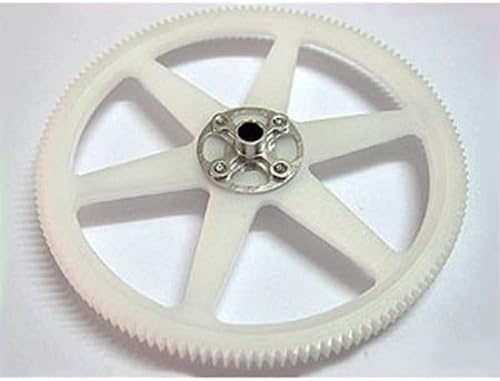 CNC Delrin Main Gear with Hub: BSR by Microheli Co.