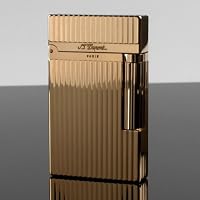 S.T. Dupont Ligne 2 Lighter, Gold trim, 16827