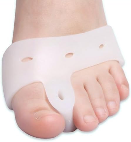 TechAffectToe Spacers For Bunions Toe Straighteners For Bent Toes Big Toe Support