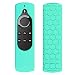 Produktbild CASEBOT Hülle für Fire TV Stick mit Alexa-Sprachfernbedienung (1. Generation), Amazon Echo/Echo Dot Alexa Voice Remote - Leichte Rutschfeste Stoßfeste Silikon Schutzhülle, Mint Grün