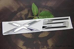 BADGESWELT D296 X5 auto aufkleber 3D Emblem Badge top Plakette Abzeichen car Sticker Abziehbild