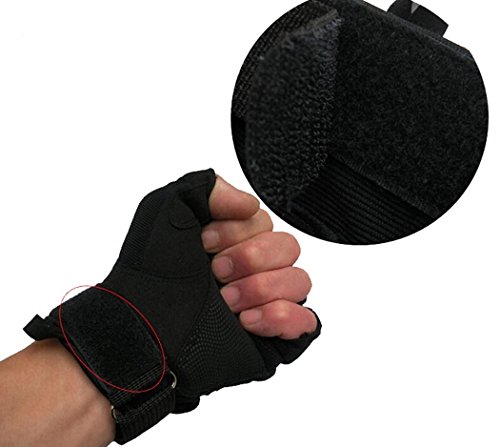 Fingerlose Handschuhe, Coofit Fitness Handschuhe Sporthandschuhe Herren Handschuhe Motorrad Handschuhe Tactical Gloves - 5