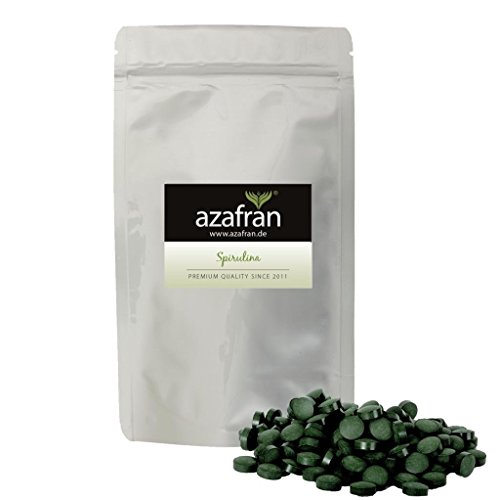 Preisvergleich Produktbild Azafran BIO Spirulina Algen Presslinge (Tabletten) 250g