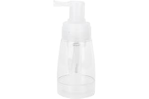 GERMERSE Botella de Polvo Vacía, Buen Sellado, Seguro, Ecológico, Compacto, Portátil, Pulverizador de Polvo, Botella Antiimpacto para el Hogar, para Peluquería