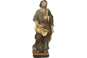 DEKOP Heiligenfigur, Heiliger Josef mit Winkel und Hobel Höhe 15cm (44635091939)