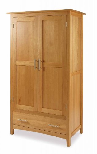 Hereford Oak Gents Wardrobe