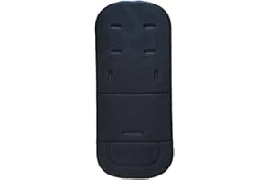 UKETO Sitzkissen for Kinderwagen, vier Jahreszeiten, for Kinderwagen, Schwarz