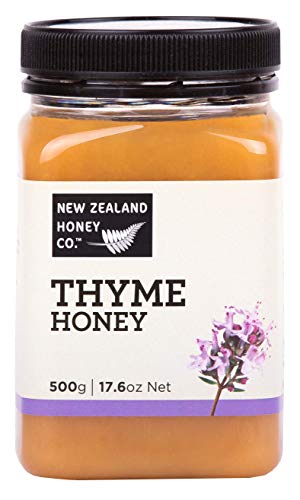 Miel de Tomillo Salvaje por New Zealand Honey Co. | 500g | Miel distintiva, herbaria y aromática de la Isla Sur de Nueva Zelanda | Nueva Zelanda Empresa de miel