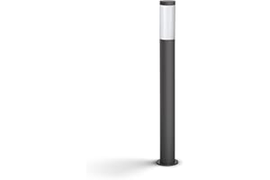 Lampadaire d'extérieur PHILIPS UTRECHT - Anthracite - 20W - Résistant aux intempéries