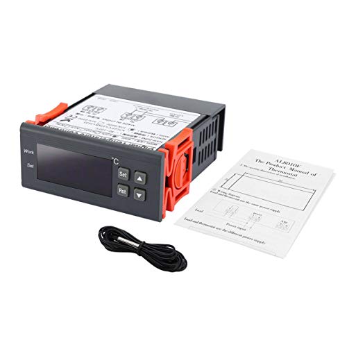 Preisvergleich Produktbild Tree-on-Life AL8010F 220V Digitalanzeige Thermostat Intelligenter Temperaturkontrollschalter für Gefrierschrank- und Aquarientemperaturkontrolle