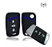 Produktbild Schutzcover für VW Kessy System Keyless Go - Golf, Scirocc, Tuguan, Touran, Touareg, Passat, Skoda Superb, Seat Toledo (schwarz/blau)