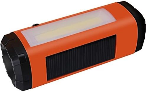 Wireless Bluetooth Speaker Solar Bluetooth Speaker Multi-function LED Flashlight Outdoor Horse Riding Camping Card Speaker Audio , Orange