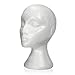 Mannequin head - SODIAL(R) 27.5 x 52cm Dummy / mannequin head Female Foam(Polystyrene) Exhibitor for cap, headphones, hair accessories and wigs Woman Mannequin Foam