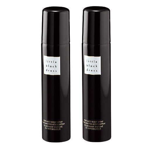 2 X Avon Little Black Cress Body Sprays (Twin Pack)