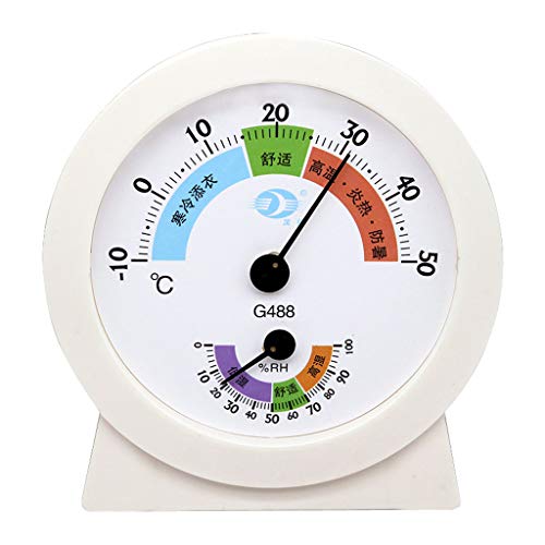 Preisvergleich Produktbild Haushalts-Innenthermometer-nasses Thermometer-hohes Präzisions-Desktop-Hängen