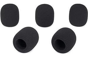 Samson - WS1 - spugna Anti-vento - 5 pezzi - Neri