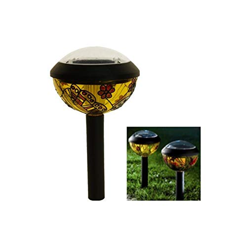 GDIMPORT Set di 2 Morsetti solari Tiffany