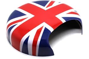 YaaGoo Tachoabdeckung Drehzahlmesser-Abdeckung für Mini Cooper S one (Union Jack,R55 R56 R60 R61,2007-2013)