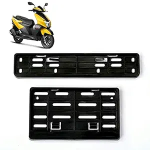 GHS Number Plate Frame Cover Type for NTORQ(Set of 2)