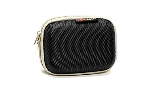 Navitech Schwarzes hartes Wasser-beständiges mp3 Musikabspielgerät Tasche / Hülle für die AGPTEK A20 8GB - 2