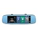 Produktbild 4G ADAS Auto DVR Kamera Video Recorder Spiegel 7.86"Android 5.1 mit Zwei Kameras Dash Cam Registrar Black Box 16 GB - schwarz