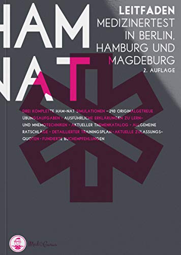 HAM-Nat 2019 I Leitfaden und Online-Plattform für die ideale Vorbereitung auf den Medizintest in Hamburg, Berlin, Magdeburg I Inkl. 240 Übungsaufgaben, HAM-Nat Simulation und E-Learning Plattform