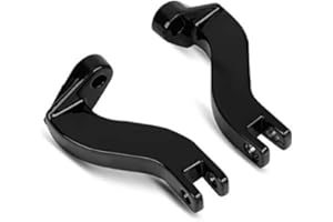 CRAFTRIDE Sozius Fussrasten-Halter für Harley Davidson Street Glide Special 15-23 schwarz