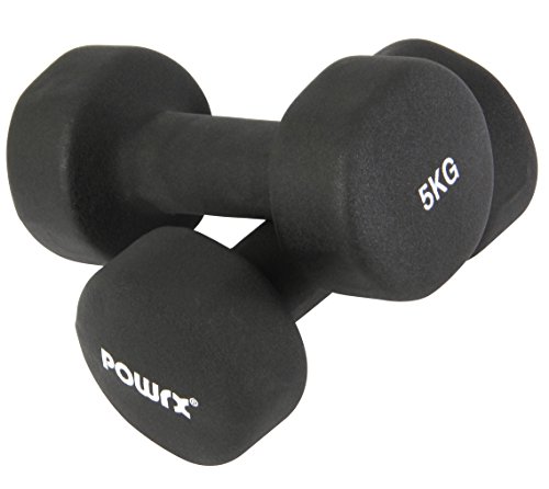 Neopren Hanteln Gewichte für Gymnastik Kurzhanteln 0,5 kg – 5 kg oder Set komplett | versch. Farben - 2