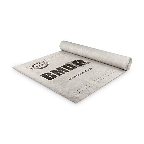 BMD 120 g/m² Unterspannbahn Unterdeckbahn (120 g ohne Klebekanten)