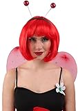 Sexy Marienkäferkleid für Damen | Marienkäfer-Kostüm & Käfer-Kostüm für Damen | Erwachsenen Outfit für Fasching & Karneval - 