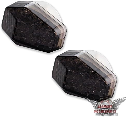 LED Cladding Indicators Suzuki SV 1000 2003 2007 03 04 05 06 07 Black Tinted Smoke