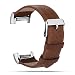 Produktbild Für Fitbit Charge 2 Armbänder Leder Band, verstellbare Ersatz-Sportbänder für Fitbit Charge 2 Fitness Armband